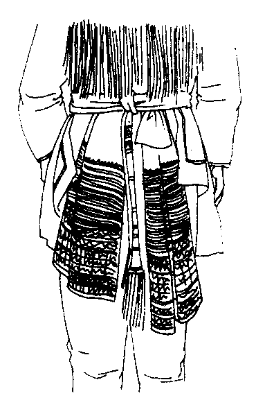 瑶族简笔画传统服装图片