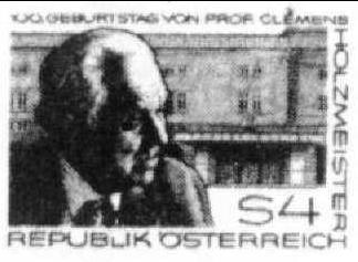 1986.3.27 建筑设计师克莱门斯·霍尔茨迈斯特尔诞辰100周年