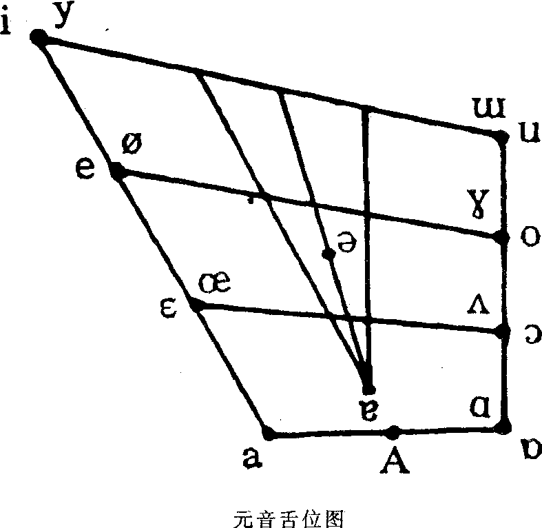 元音舌位图