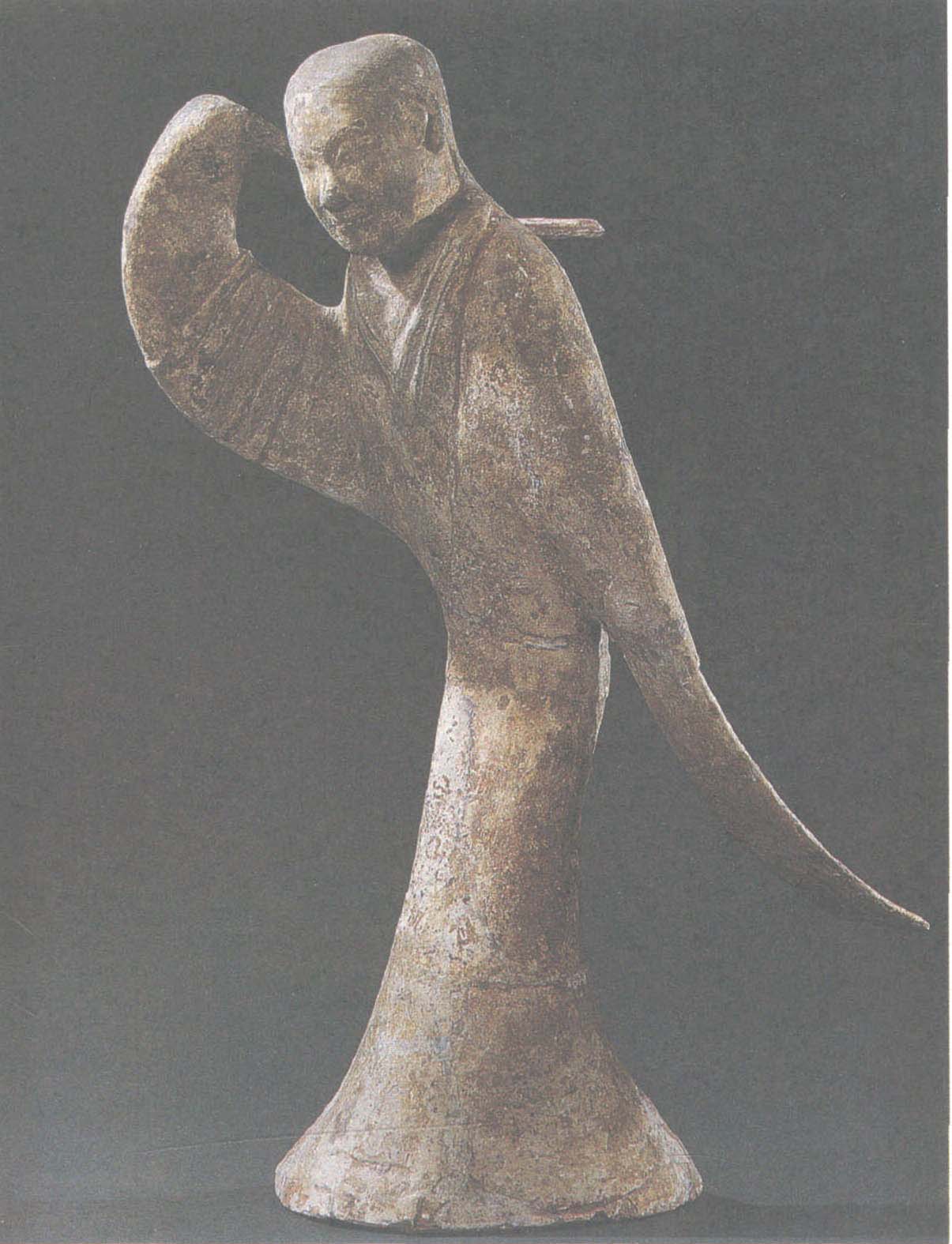 西汉女陶俑图片
