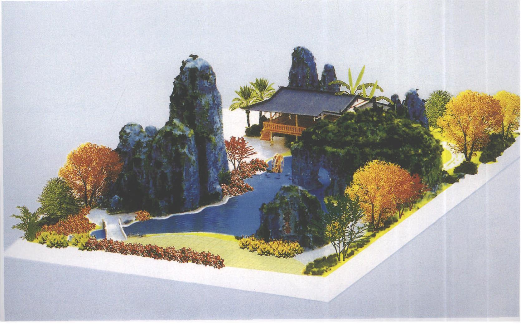 广西山水园规划图