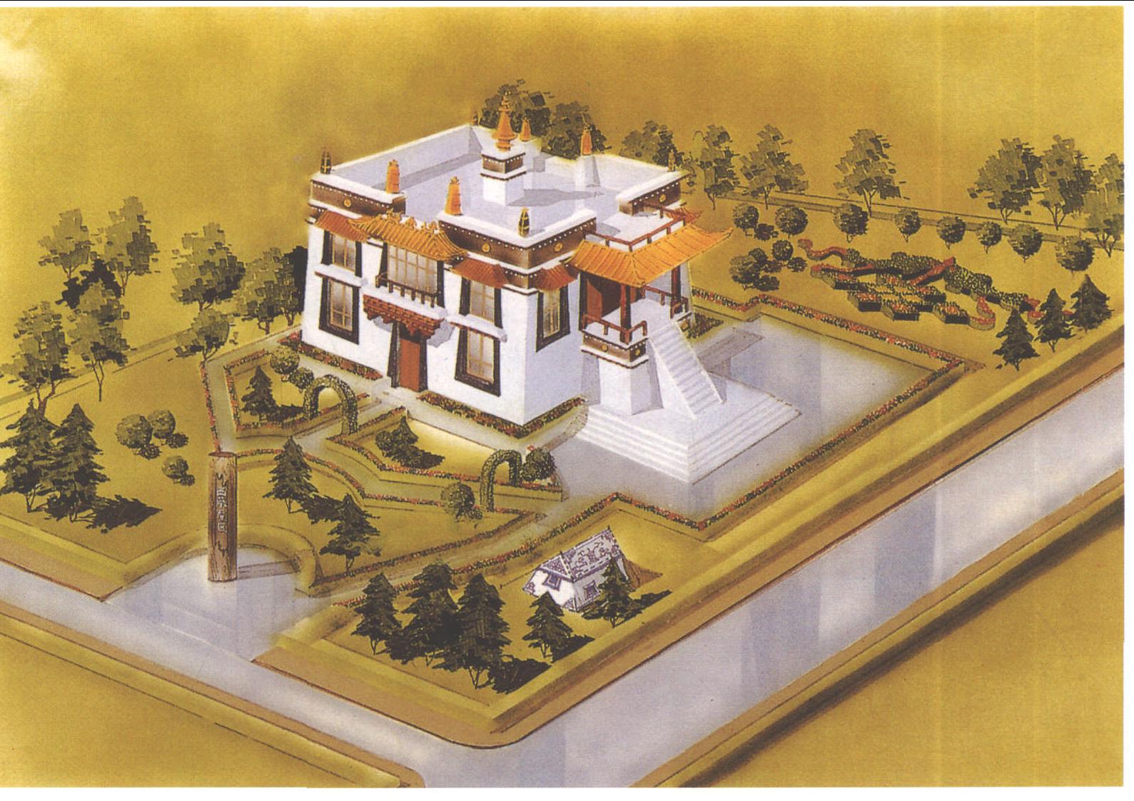 西藏格桑园规划图