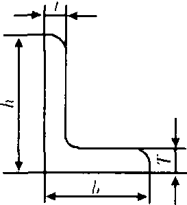 2.14 熱軋L形鋼(GB/T9946—1988)