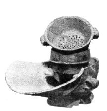 河陶器河姆渡原始居民制作的陶器