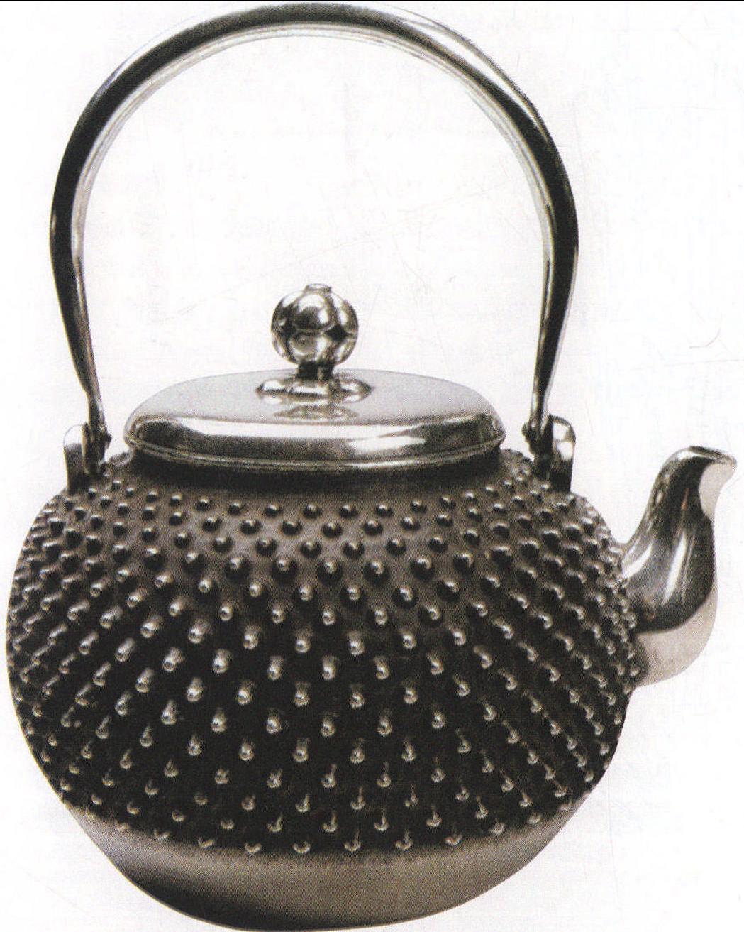 银制提梁茶壶