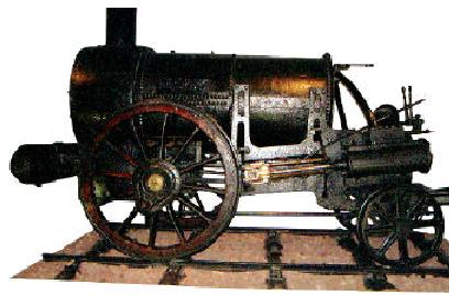 蒸汽机车的发明