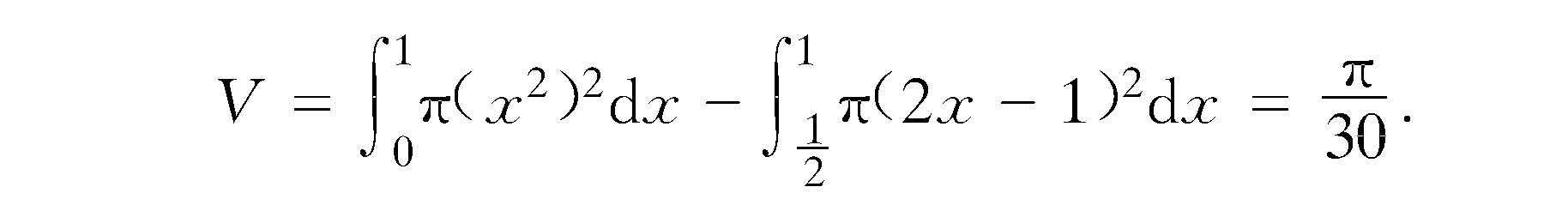 1506.　(全国1988年，试卷四)　在曲线y=x<sup>2</sup>(x≥0)上某点A处作一切线，使之与曲线以及x轴所围图形的面积为1/12.试求:<br>(1) 切点A的坐标；<br>(2) 过切点A的切线方程；<br>(3) 由上述所围平面图形绕x轴旋转一周所成旋转体的体积.