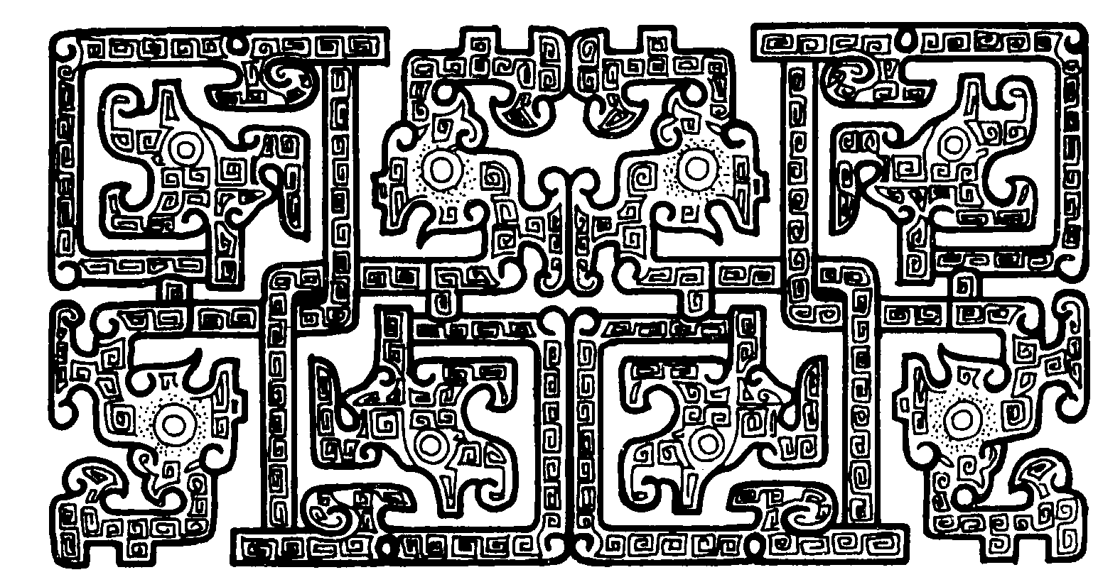 563 回纹拐子龙纹