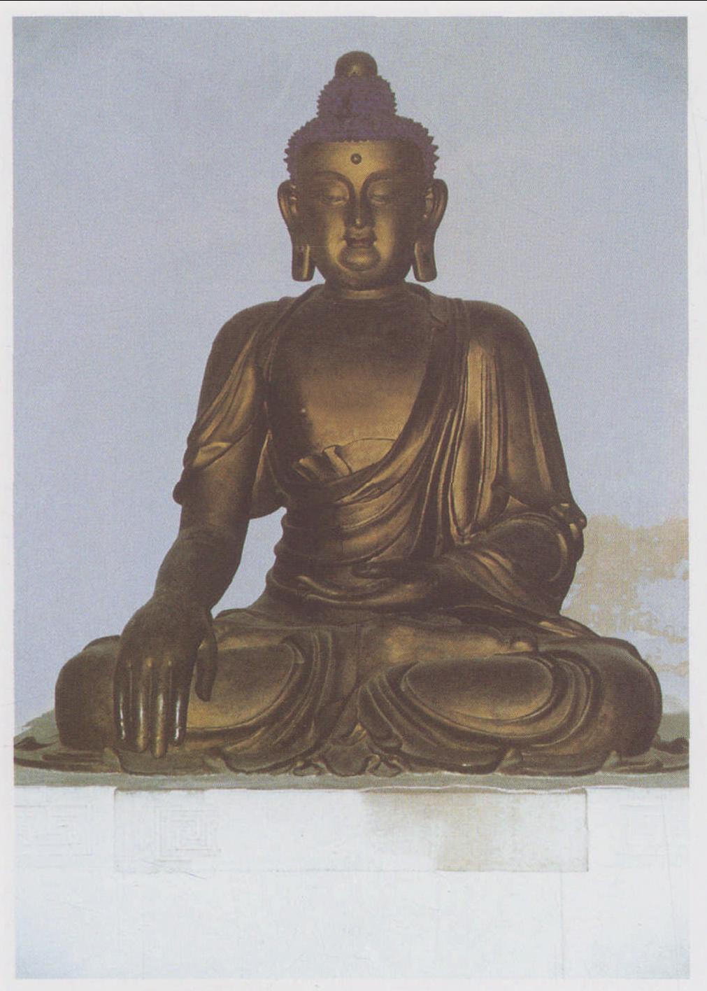 10 佛像 青铜 清 抚顺市博物馆藏