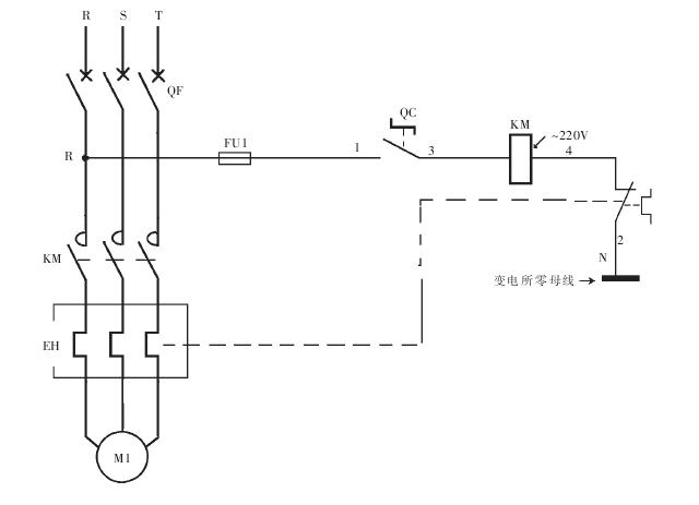 一、簡單的電動機控制電路