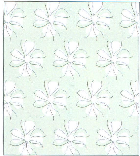 029 A pattern for wallpaper and clothes