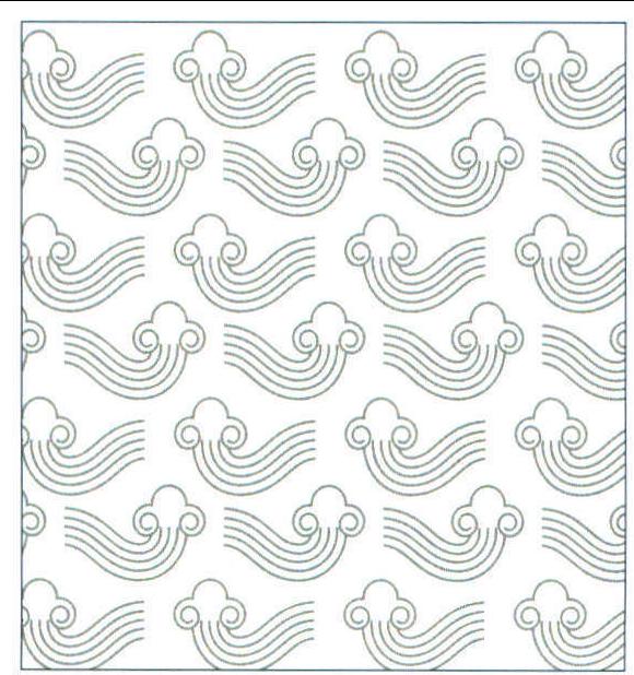 031 A pattern for wallpaper