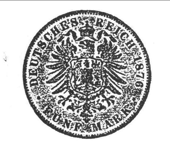 1943 德國愛伯特伍馬克銀幣