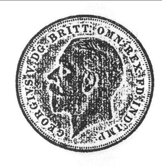 1956 英國喬治五世壹克朗銀幣