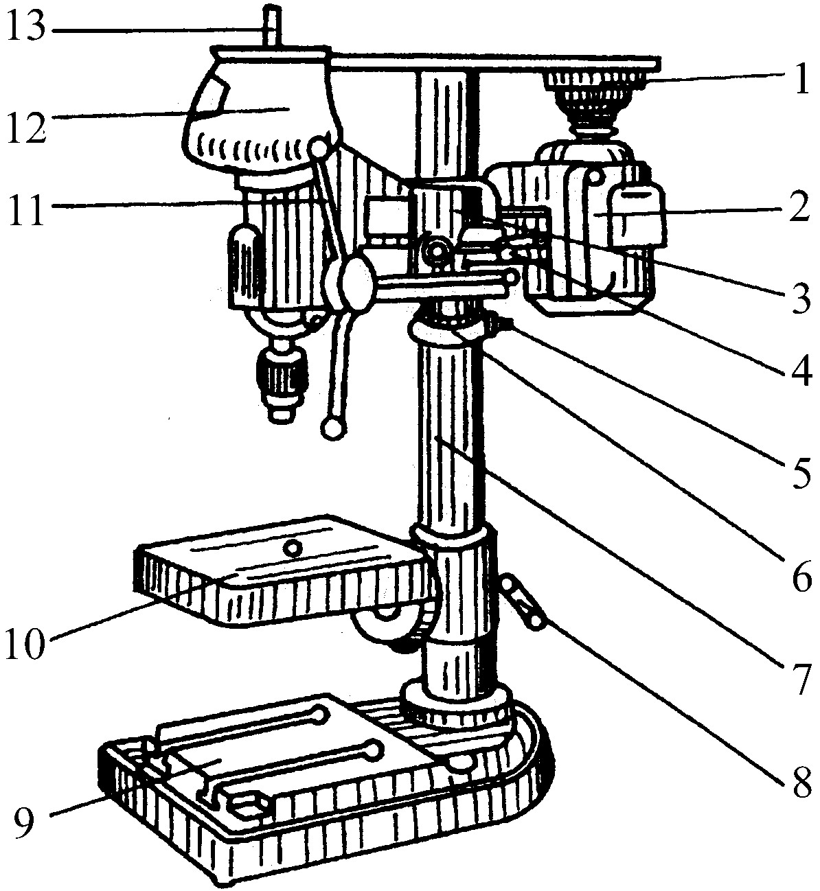 第二节　台式钻床