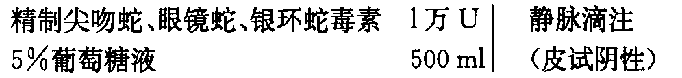 毒蛇咬傷