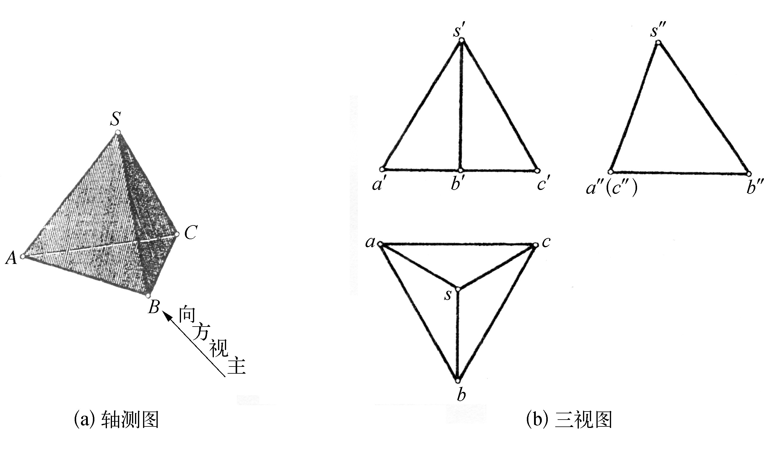 一、 點(diǎn)的投影