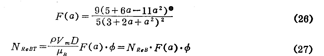 4·3·2 賓漢流體壓力損失表示方法