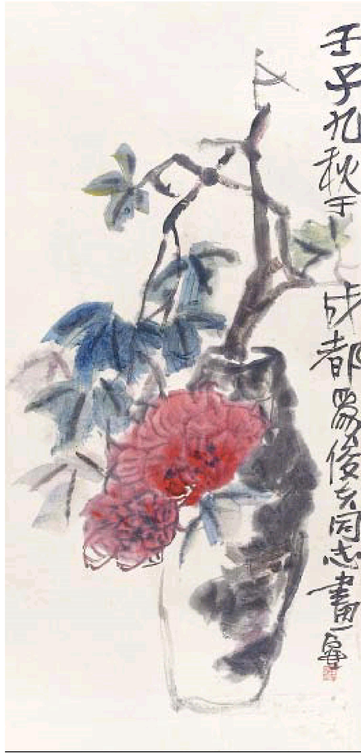 芙蓉瓶花