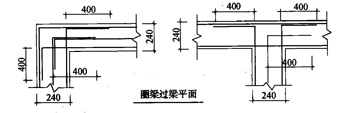 2.4.5 现浇钢筋混凝土梁工程量计算