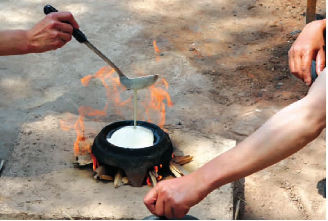 洪廣營(yíng)陳米糊制作技藝