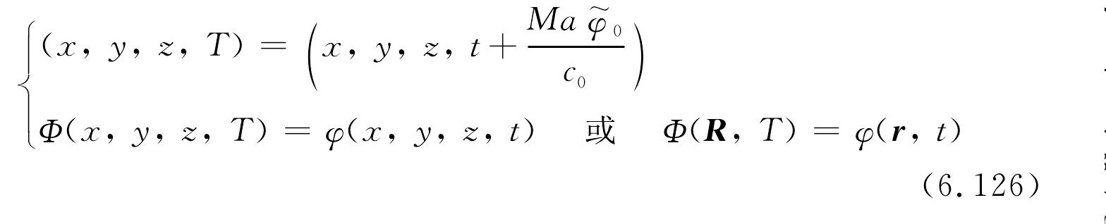 6.6 无界流中等航速物体的声弹性振动