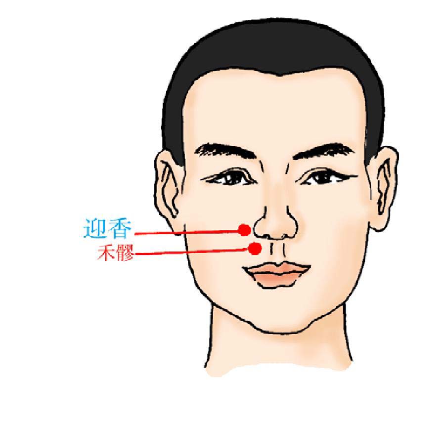 迎香——治療鼻炎之要穴