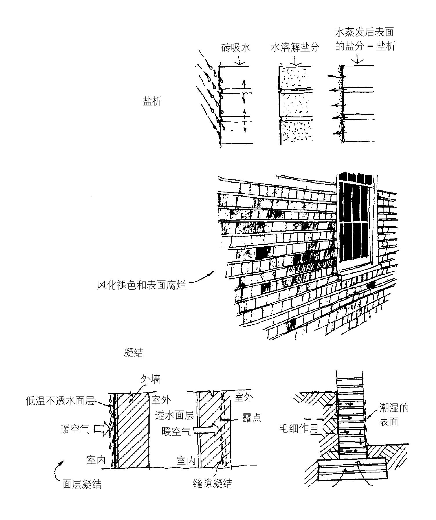 潮湿的影响