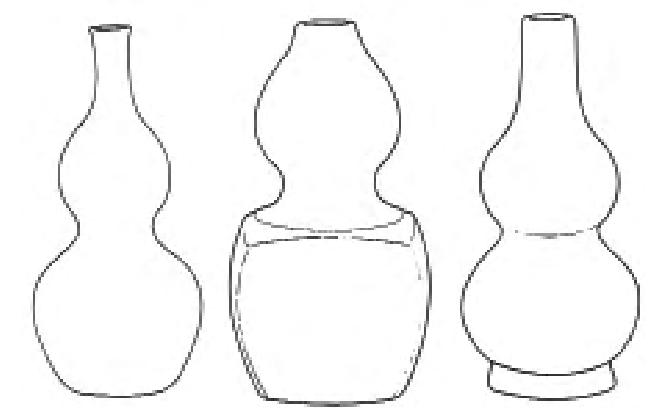 一、明代葫蘆形瓷器