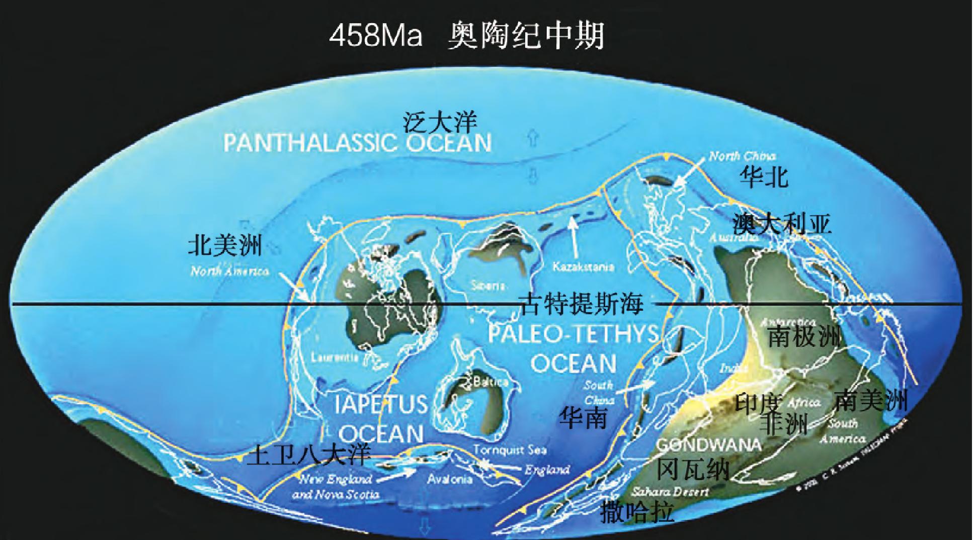 地球及其大陆板块