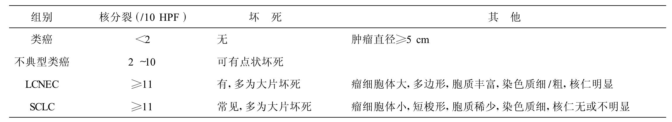 第四節(jié) 肺神經(jīng)內(nèi)分泌腫瘤的概念