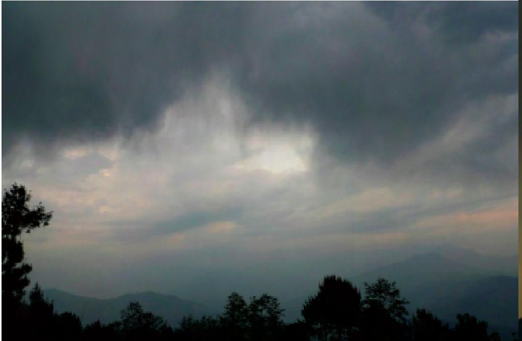 幡状雨层云