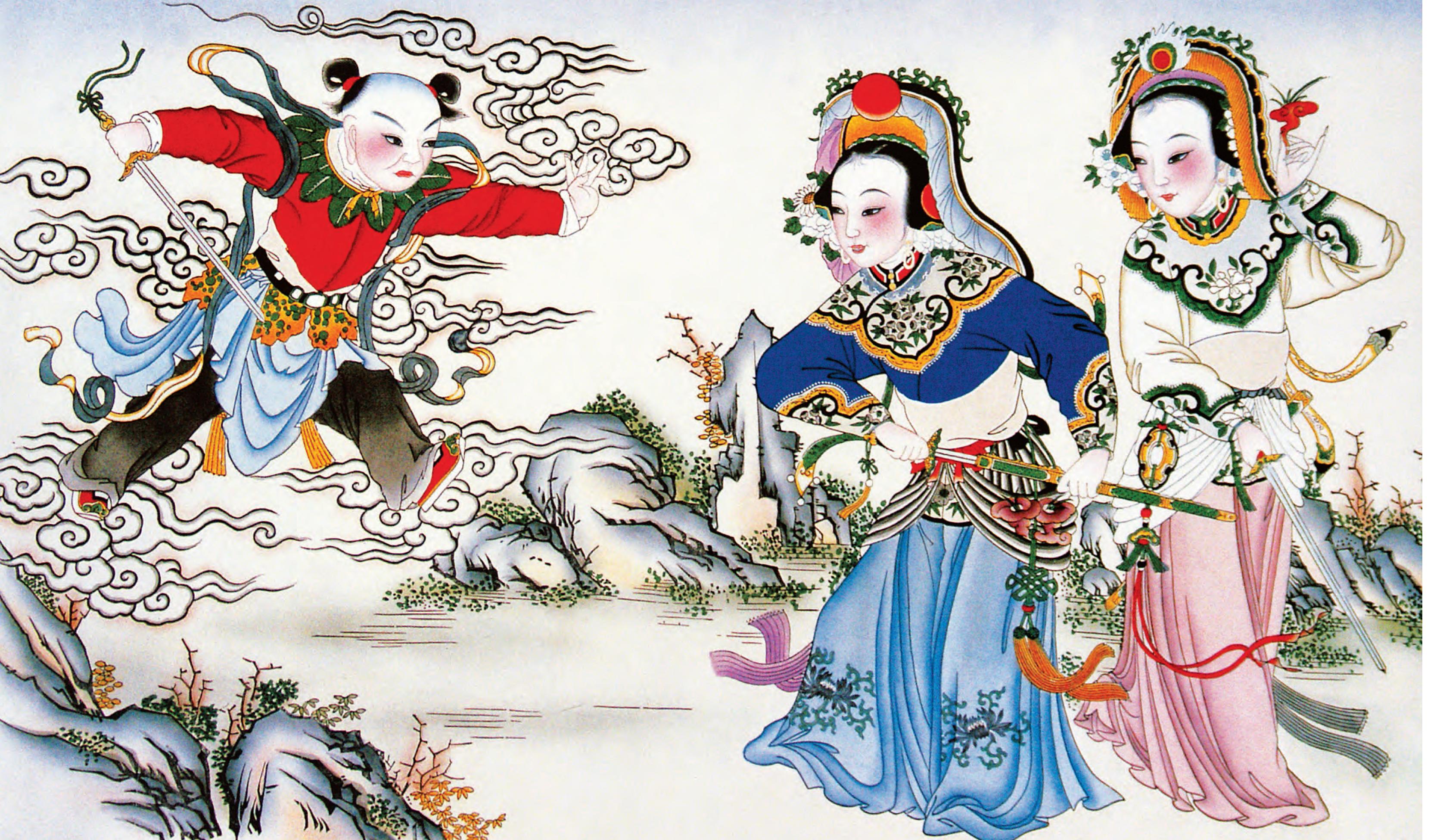 最美中国年画少儿图片