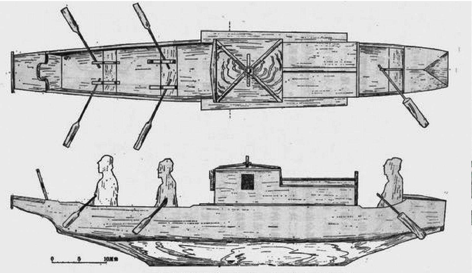 一、秦汉时期的造船技术
