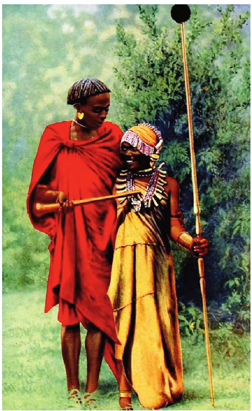 二、非洲原始部落服饰艺术