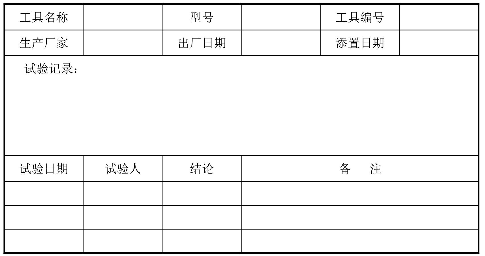 二、安全工器具管理流程与工作要求