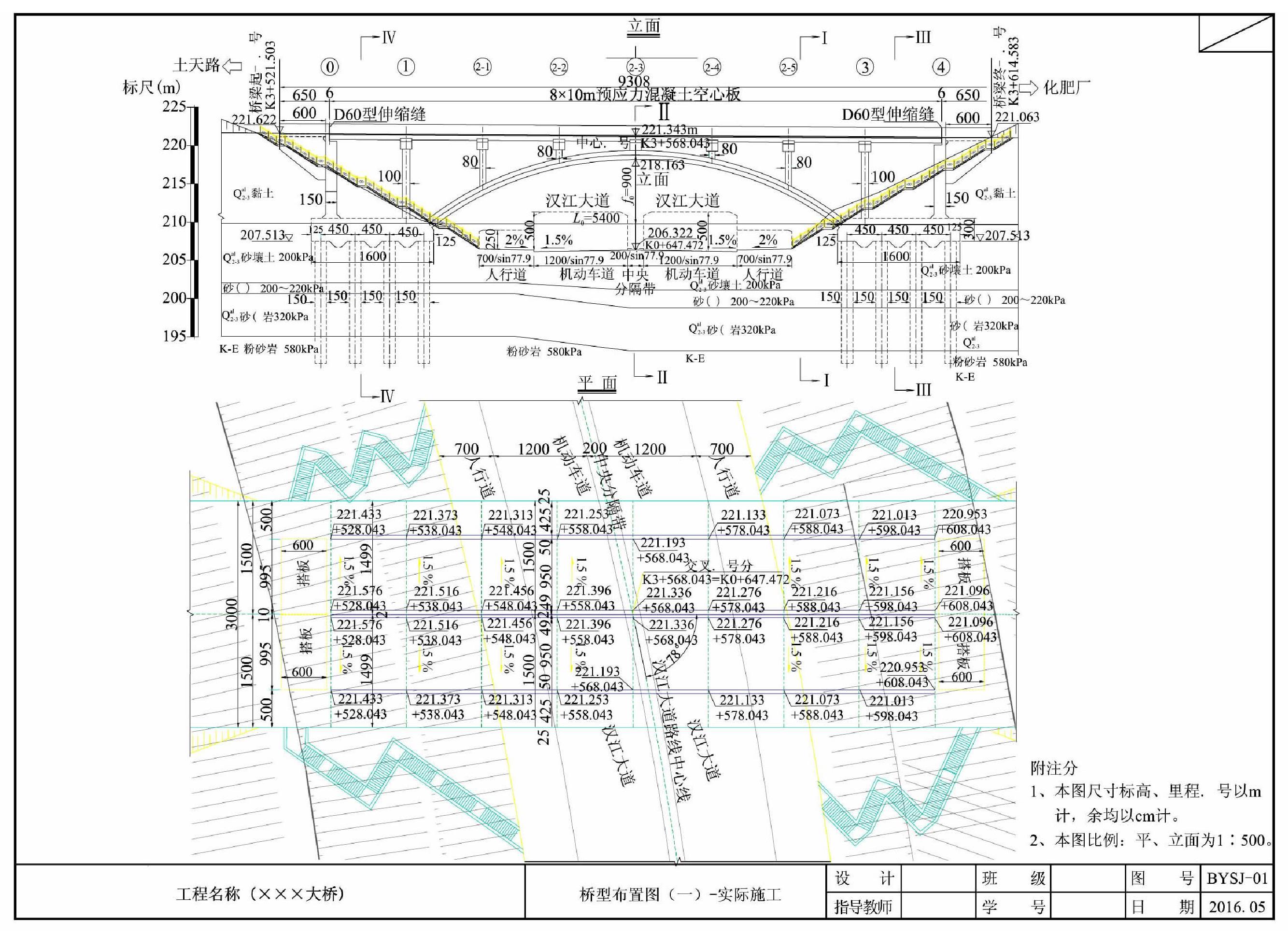 二、桥型方案比选