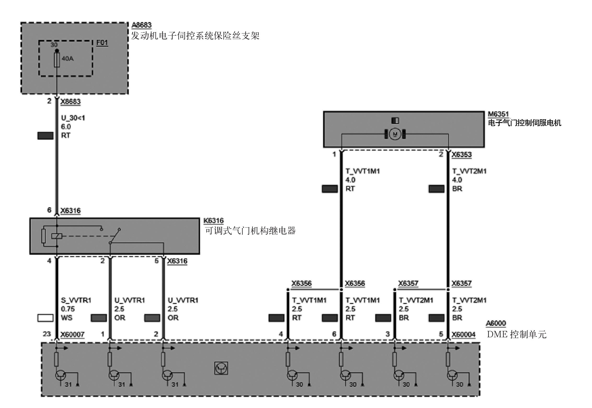 案例12 320i發(fā)動機(jī)VVT電路故障