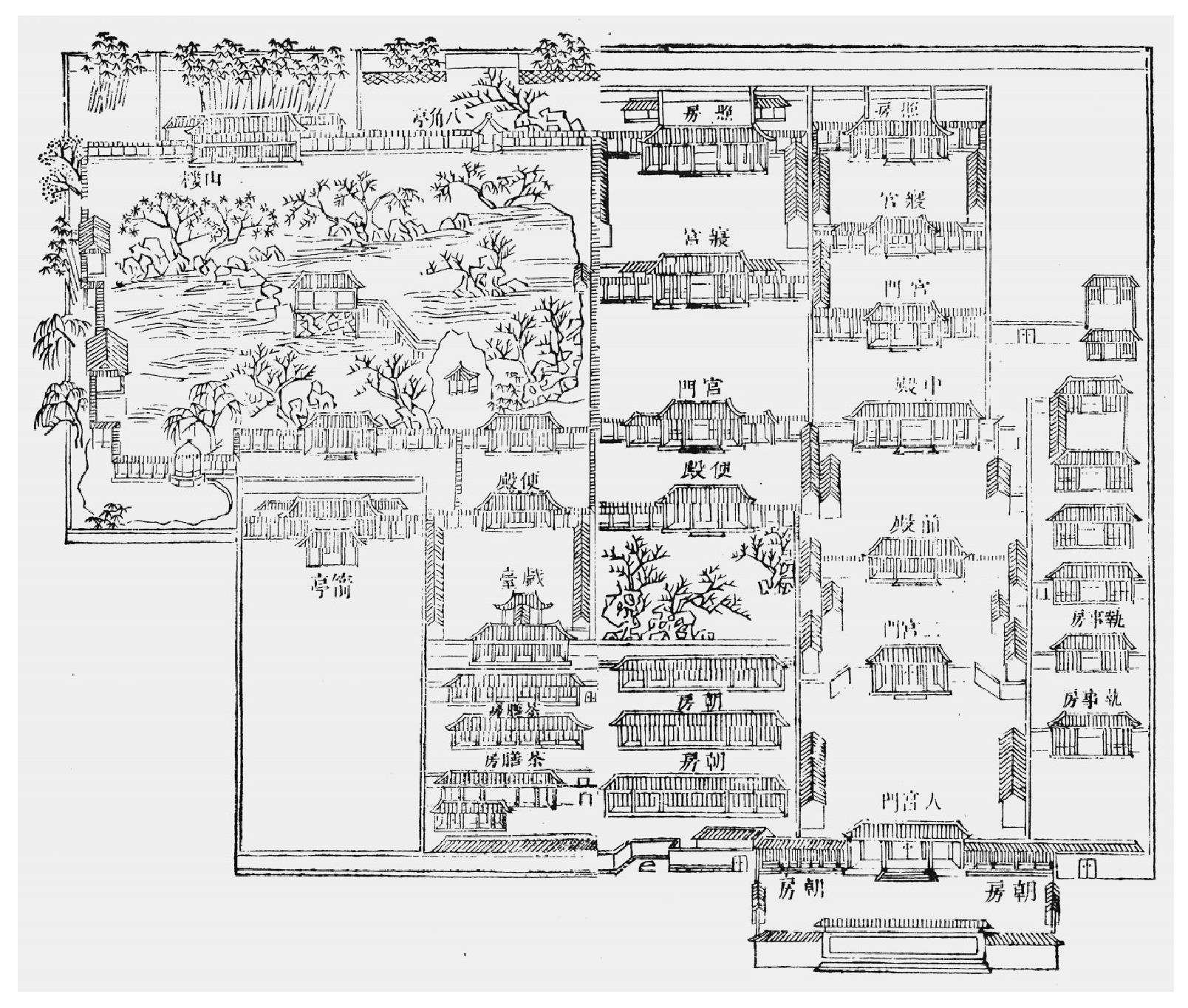 3.2 江宁行宫与栖霞行宫图像