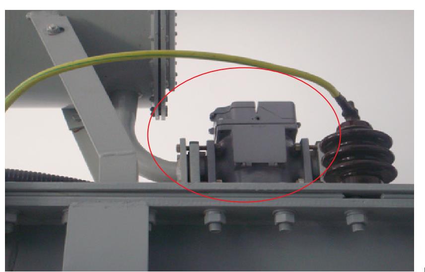 1.1.5 主變壓器氣體繼電器安裝