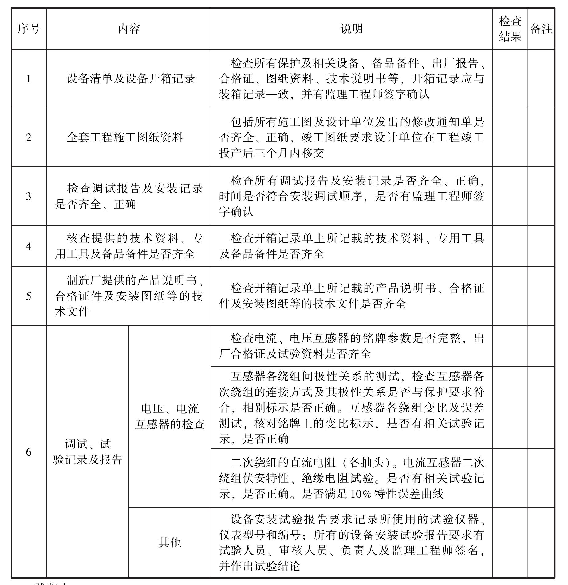 一、《交接验收指导书》样例