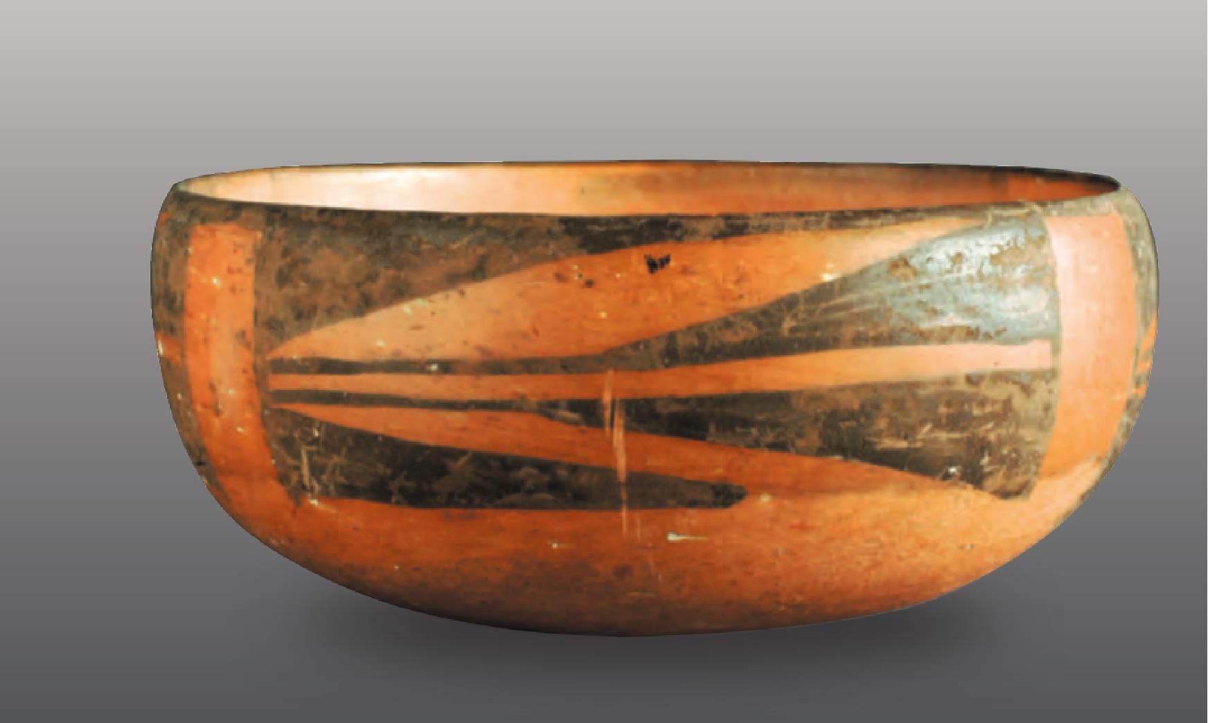 仰韶文化早期变体鱼纹彩陶钵