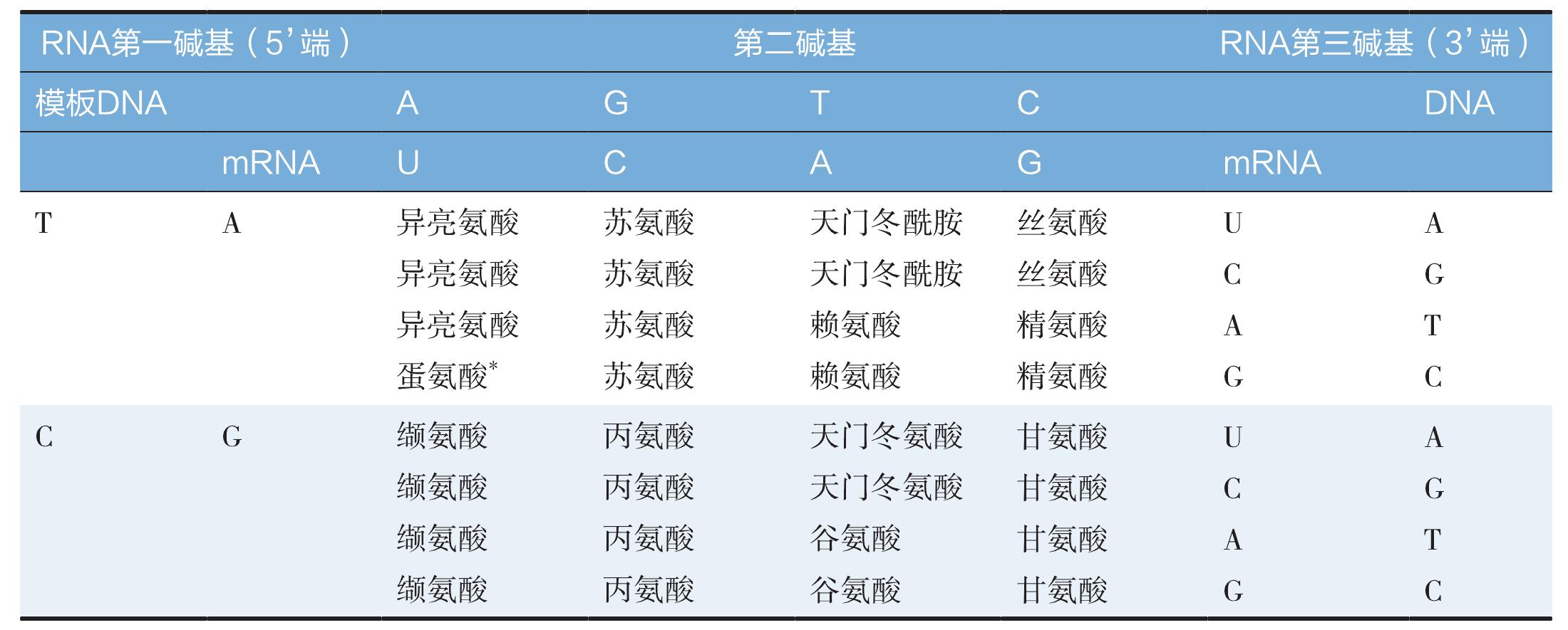 遺傳信息的儲存