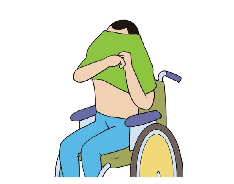 穿脫上衣